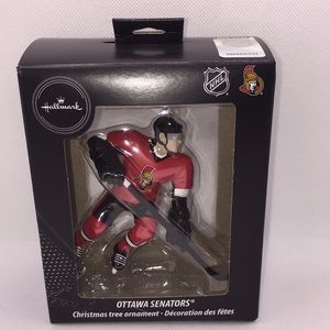 Ottawa Senators NHL Hockey Player Hallmark Christmas Tree Ornament Decoration
